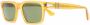 Persol Zonnebril met vierkant montuur Geel - Thumbnail 2