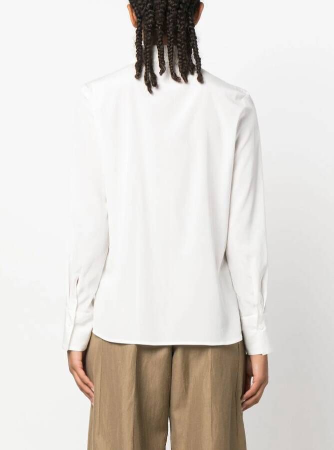 Peserico Zijden blouse Wit