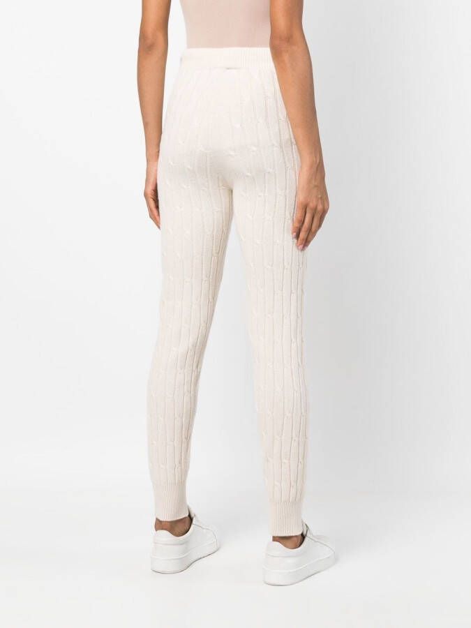 Peserico Broek met trekkoord Beige