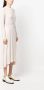Peserico Midi-jurk met contrasterend stiksel Roze - Thumbnail 3