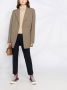 Peserico Cropped broek Blauw - Thumbnail 2