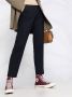 Peserico Cropped broek Blauw - Thumbnail 5