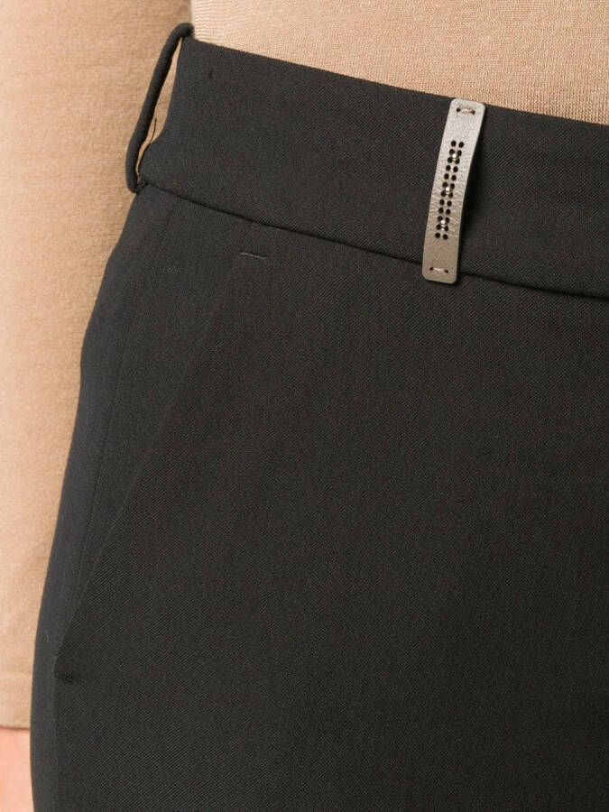 Peserico Cropped broek Zwart