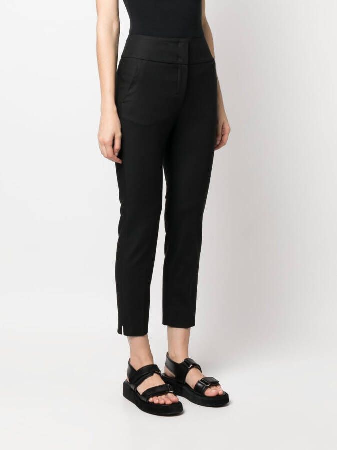 Peserico Cropped broek Zwart
