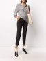 Peserico Cropped broek Zwart - Thumbnail 2