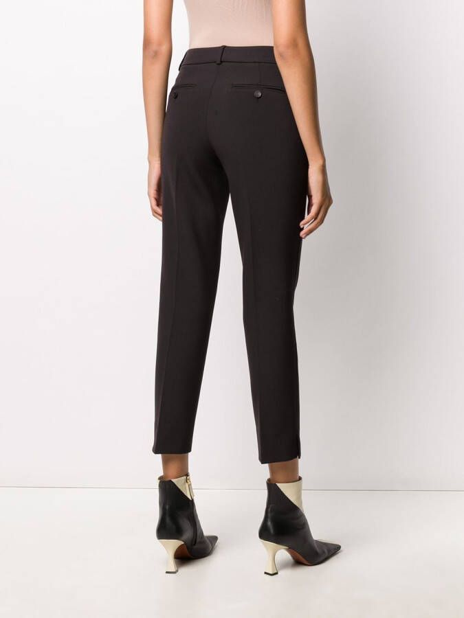 Peserico Cropped broek Zwart