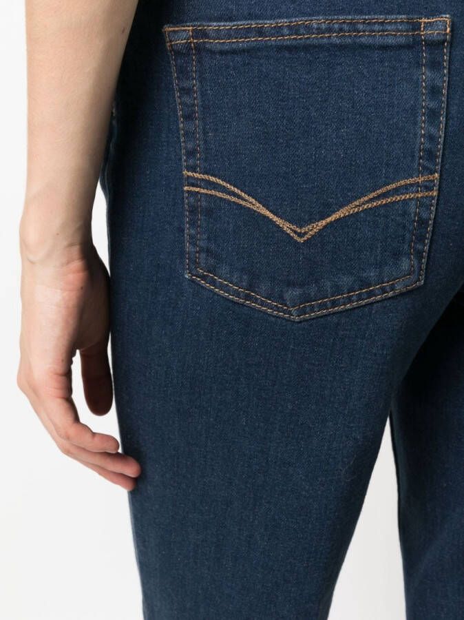 Peserico Cropped jeans Blauw