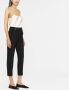 Peserico Cropped pantalon Zwart - Thumbnail 3