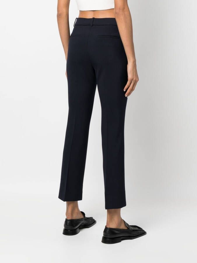 Peserico Cropped pantalon Blauw