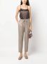 Peserico Geweven tanktop Bruin - Thumbnail 2