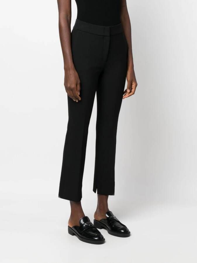 Peserico High waist broek Zwart
