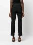 Peserico High waist broek Zwart - Thumbnail 4