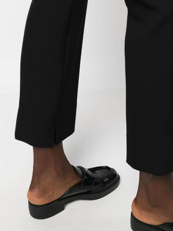 Peserico High waist broek Zwart