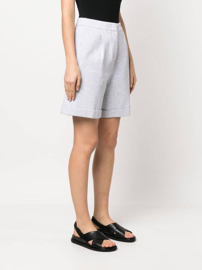 Peserico Straight shorts Grijs
