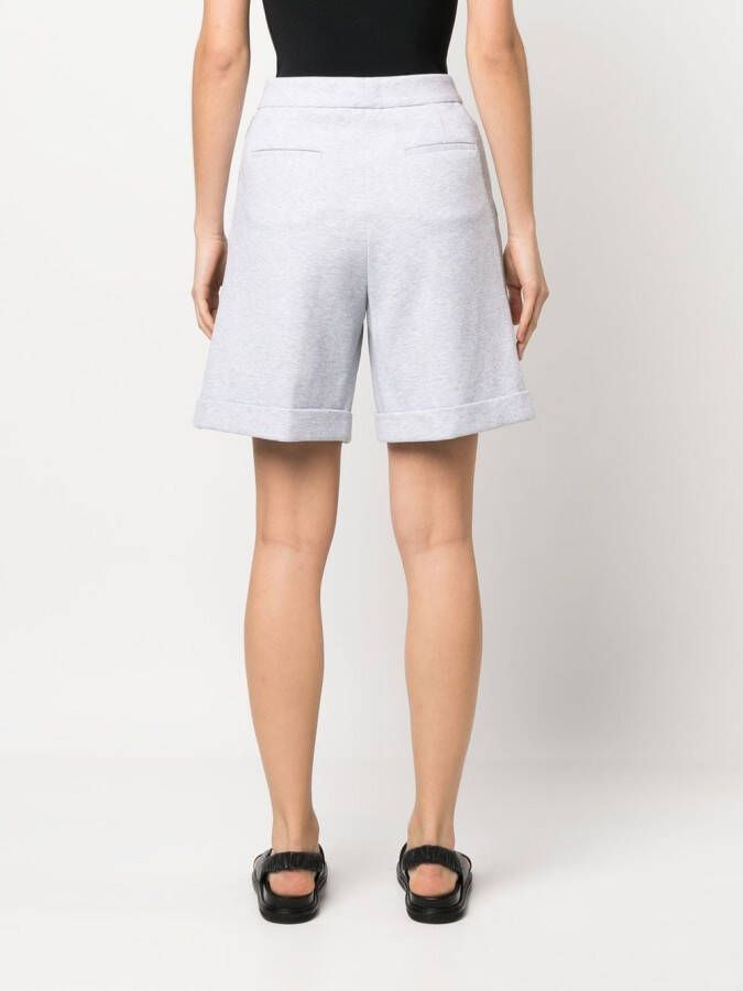 Peserico Straight shorts Grijs