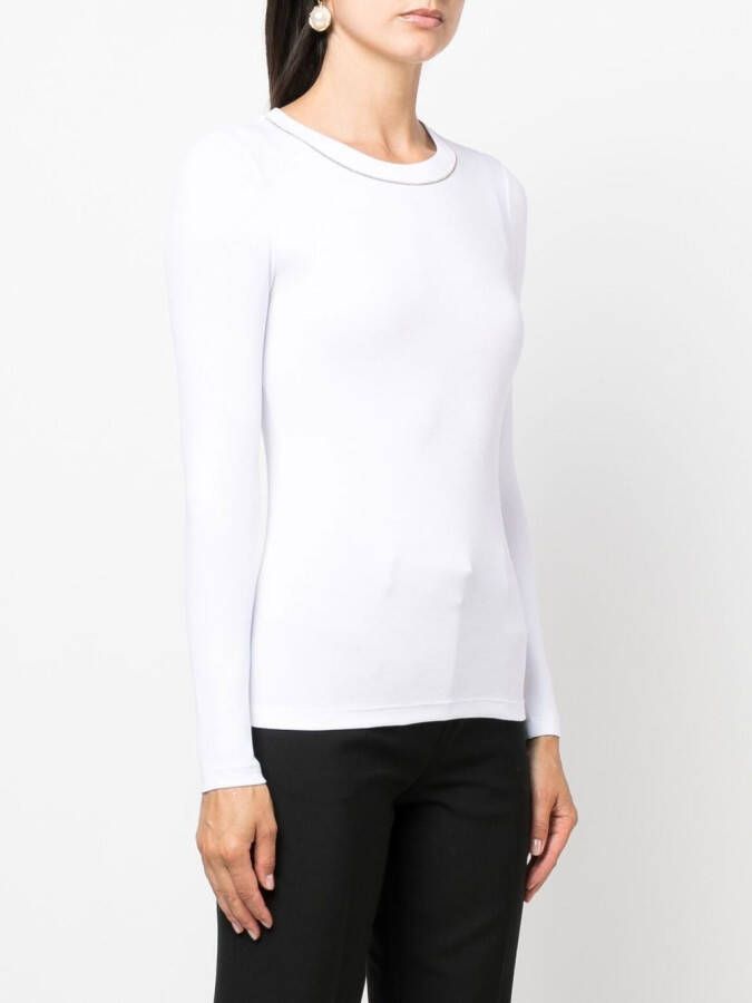 Peserico Jersey top Wit