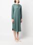 Peserico Midi-jurk met striksluiting Groen - Thumbnail 3