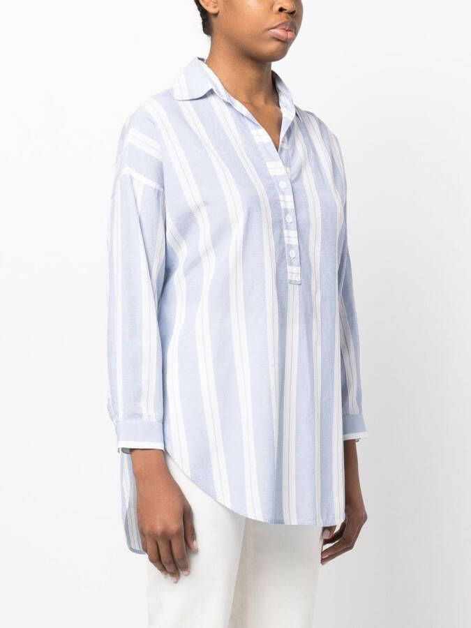 Peserico Oversized blouse Blauw