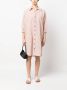 Peserico Blousejurk met cropped mouwen Roze - Thumbnail 2