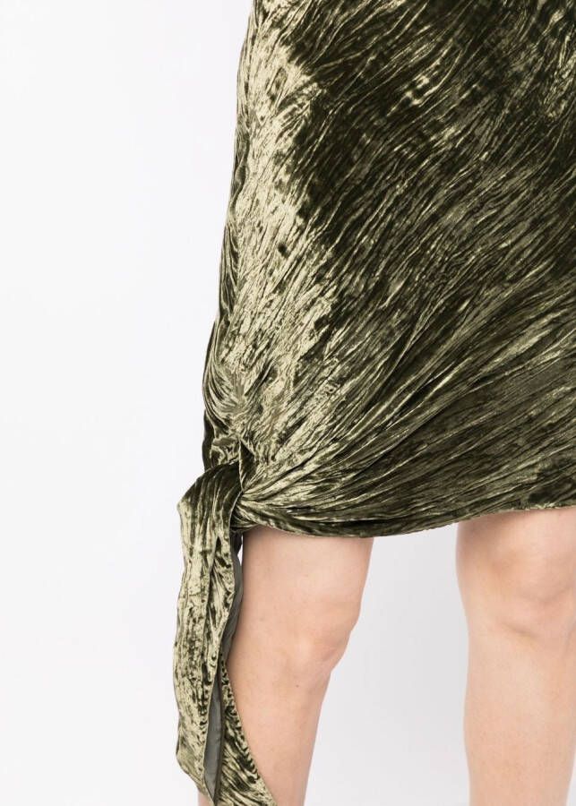 Petar Petrov Asymmetrische mini-rok Groen