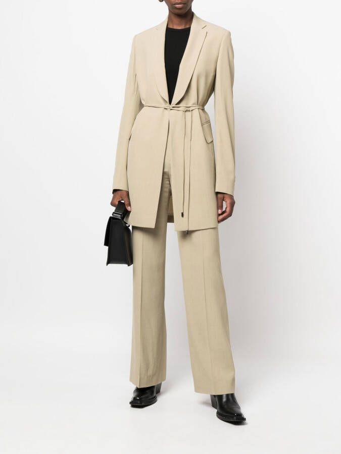 Petar Petrov Bootcut pantalon Beige