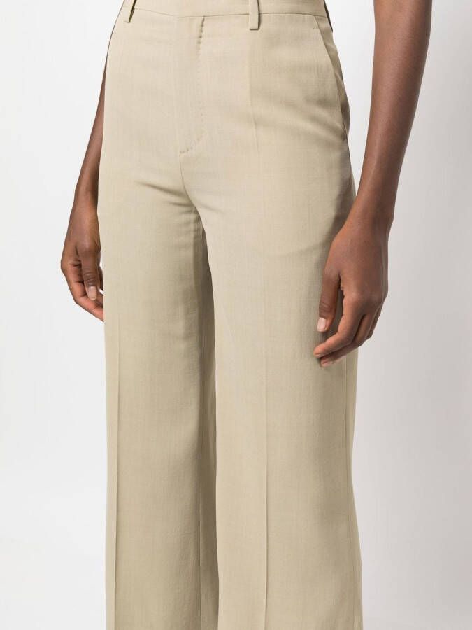 Petar Petrov Bootcut pantalon Beige