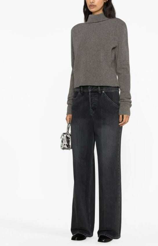 Petar Petrov Jeans met wijde pijpen Zwart