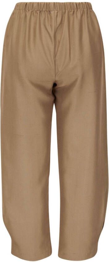Peter Cohen High waist broek Bruin