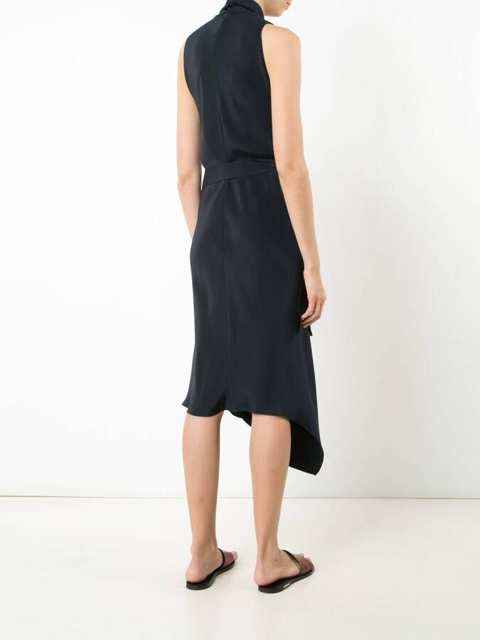 Peter Cohen Victor wrap dress Blauw