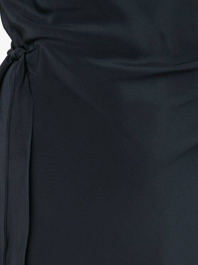 Peter Cohen Victor wrap dress Blauw