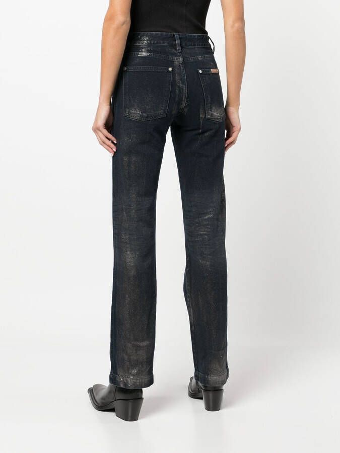 Peter Do Flared jeans Blauw