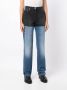Peter Do Straight jeans Blauw - Thumbnail 3