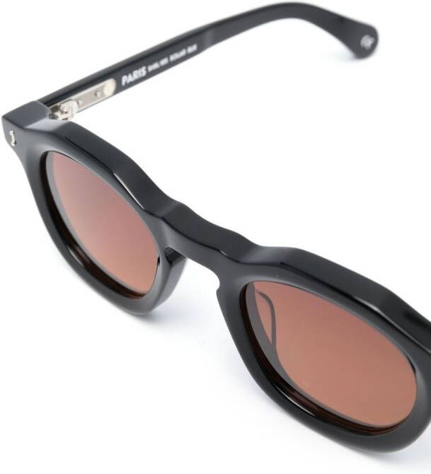 Peter & May Walk Zonnebril met rond montuur Zwart