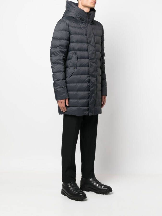 Peuterey Donsjack met capuchon Grijs