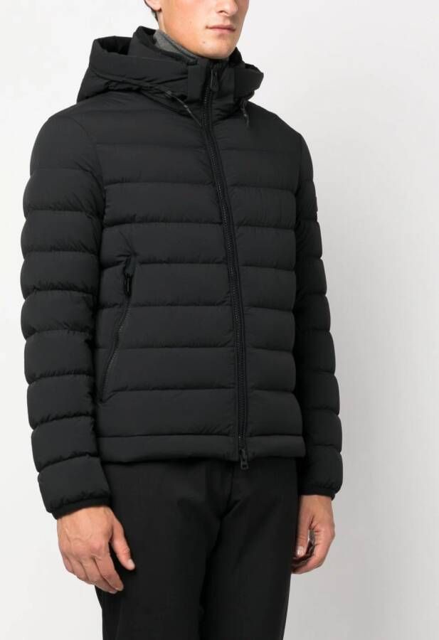 Peuterey Jack met capuchon Zwart