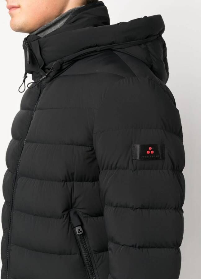 Peuterey Jack met capuchon Zwart