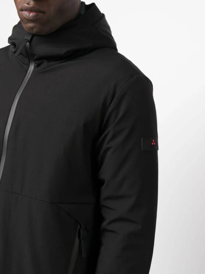 Peuterey Jas met logopatch Zwart