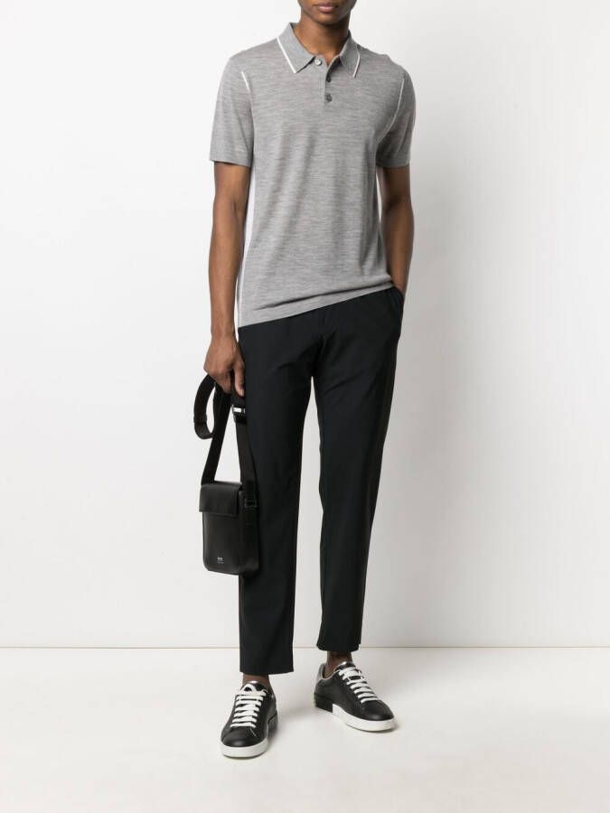 Peuterey Slim-fit chino Zwart