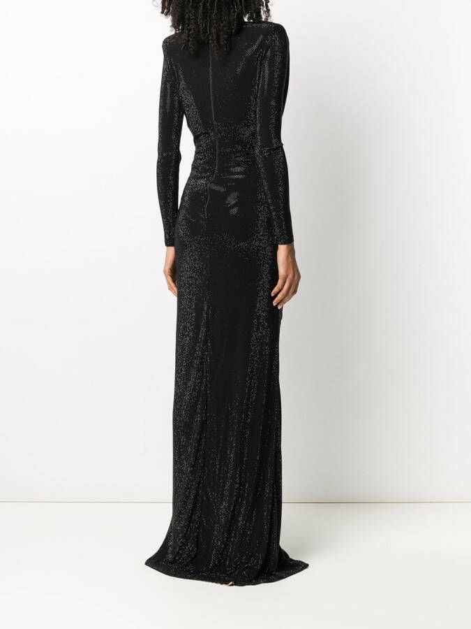 Philipp Plein Asymmetrische jurk Zwart