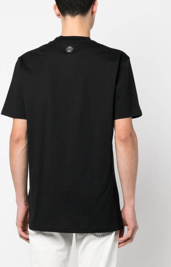 Philipp Plein T-shirt met barokprint Zwart