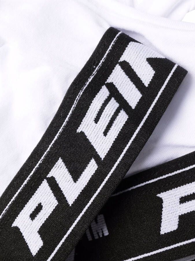 Philipp Plein Bh met logo Wit