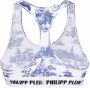 Philipp Plein En Plein Air bh met logo Wit - Thumbnail 2