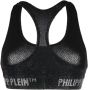 Philipp Plein Bh verfraaid met kristallen Zwart - Thumbnail 2