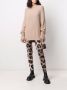 Philipp Plein Bikerlegging met luipaardprint Zwart - Thumbnail 2
