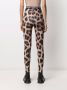 Philipp Plein Bikerlegging met luipaardprint Zwart - Thumbnail 4