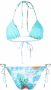 Philipp Plein Bikini met print Blauw - Thumbnail 2