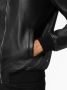 Philipp Plein Leren bomberjack Zwart - Thumbnail 5
