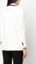 Philipp Plein Blazer met contrasterende afwerking Wit - Thumbnail 4
