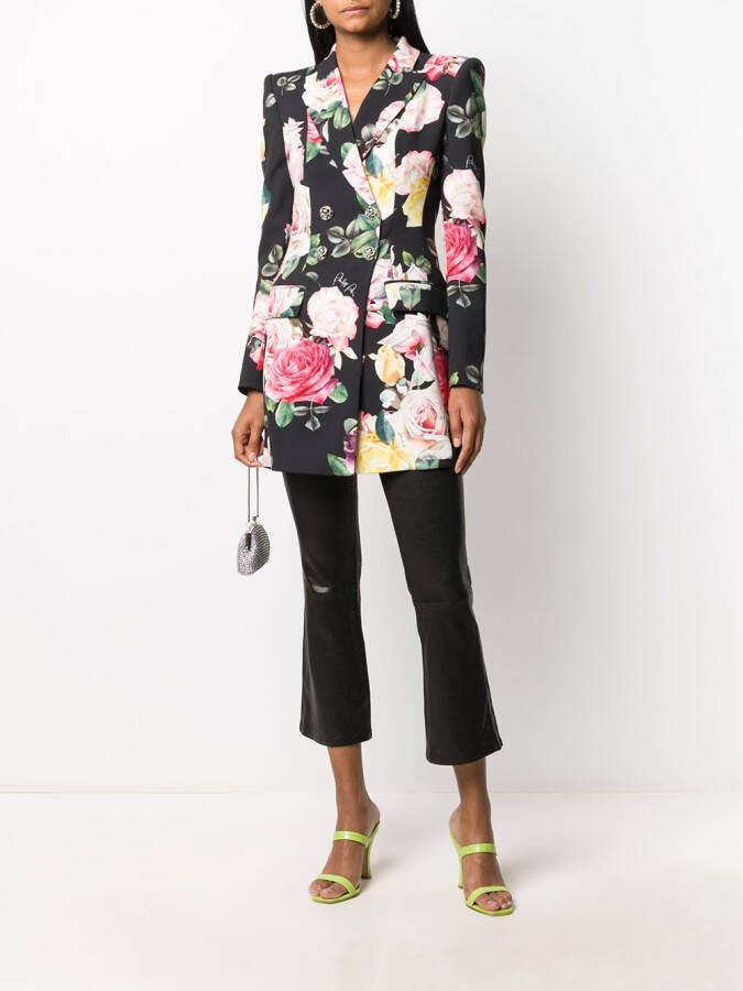 Philipp Plein Blazer met dubbele rij knopen Zwart