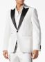 Philipp Plein Blazer met puntige revers Wit - Thumbnail 4